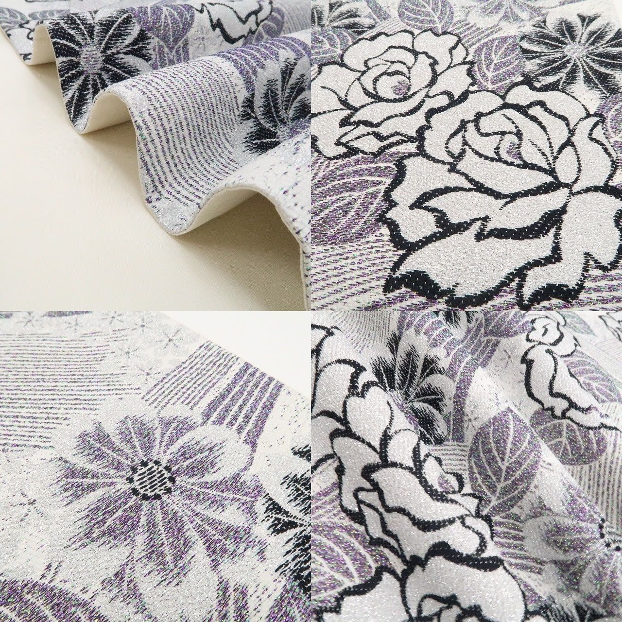 美品 薔薇 着物 正絹 成人式”薔薇の気品を纏って凛と華やぐ”振袖 6888 美品 薔薇 着物 正絹 成人式”薔薇の気品を纏って凛と華やぐ”振袖