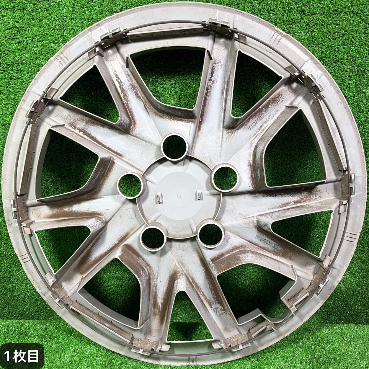 純正】トヨタ プリウスα 40系 ホイールキャップ 4枚セット 16インチ 
