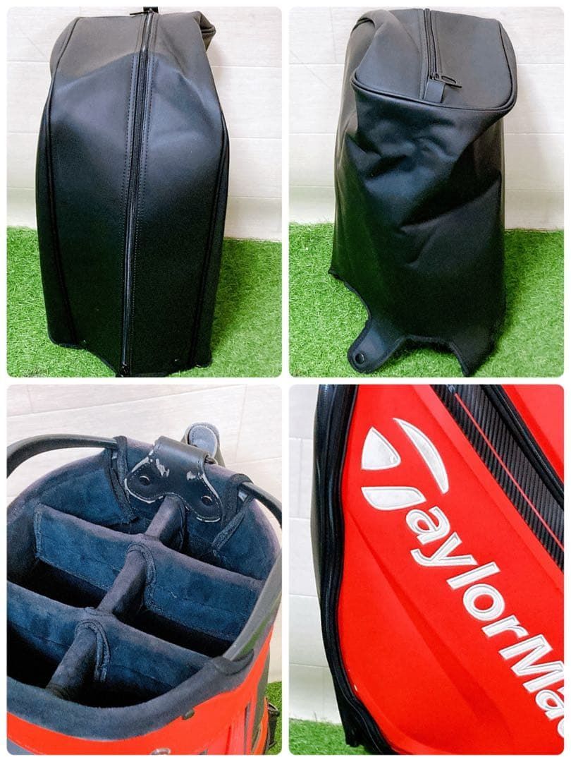 H テーラーメイド ステルス ゴルフクラブケース キャディーバッグ 3点