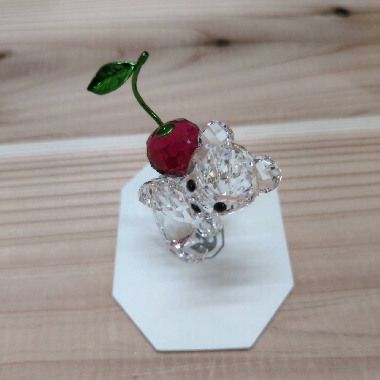 最終価格　スワロフスキー Krisベア チェリー カップル 5675393 定価26,000円＋税】新品 スワロフスキー Krisベア チェリー カップル