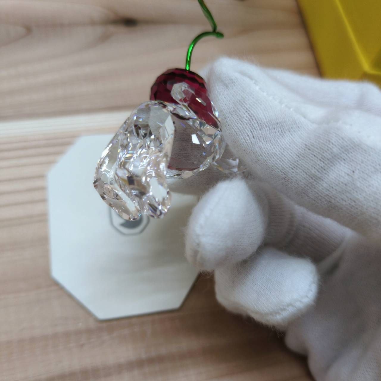 定価26,000円＋税】新品 スワロフスキー Krisベア チェリー カップル