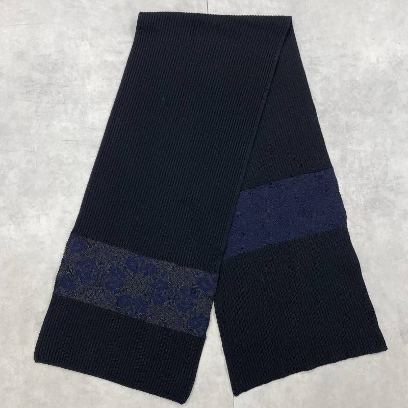 DRIES VAN NOTEN ドリスヴァンノッテン マフラー ストール 総柄切替