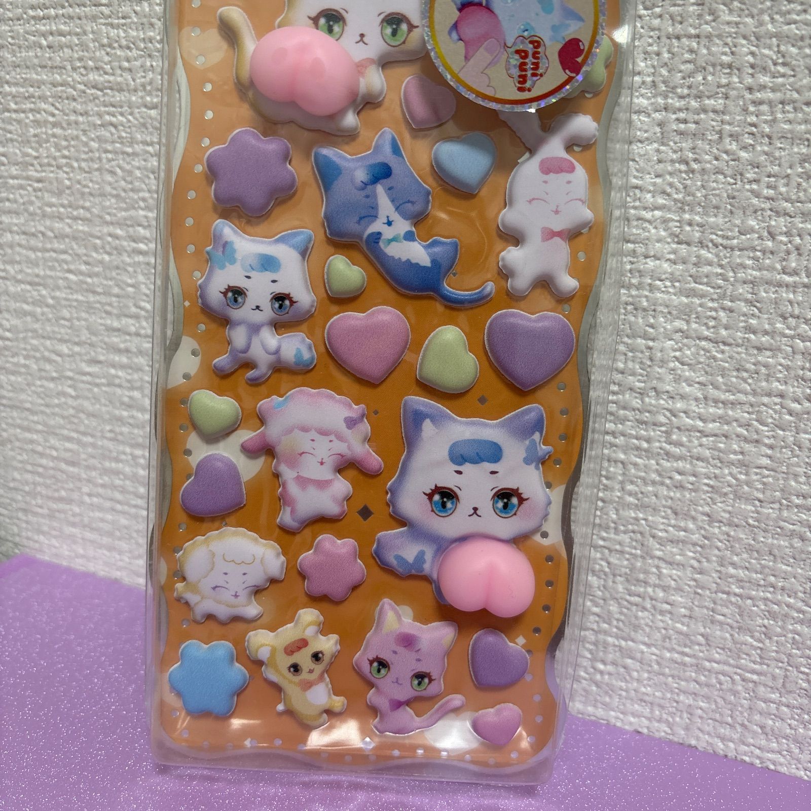 正規品】吉田産業 ぷにぷにおしりのぷくぷくキャンディシール - メルカリ