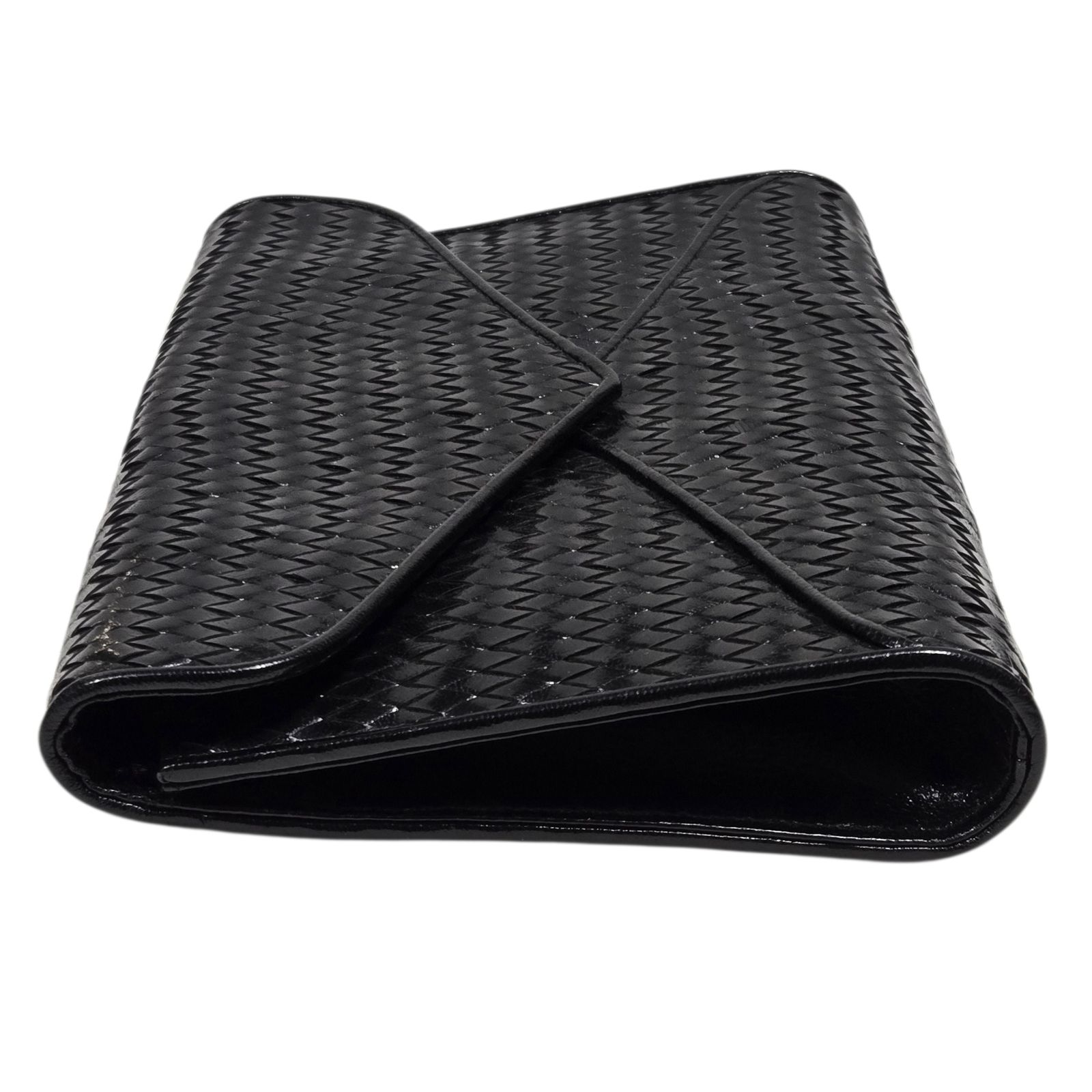 イブサンローラン ブラック クラッチバッグ　セカンドバッグ　黒　牛革 Yves Saint Laurent（イヴ・サンローラン） セカンドバッグ クラッチ