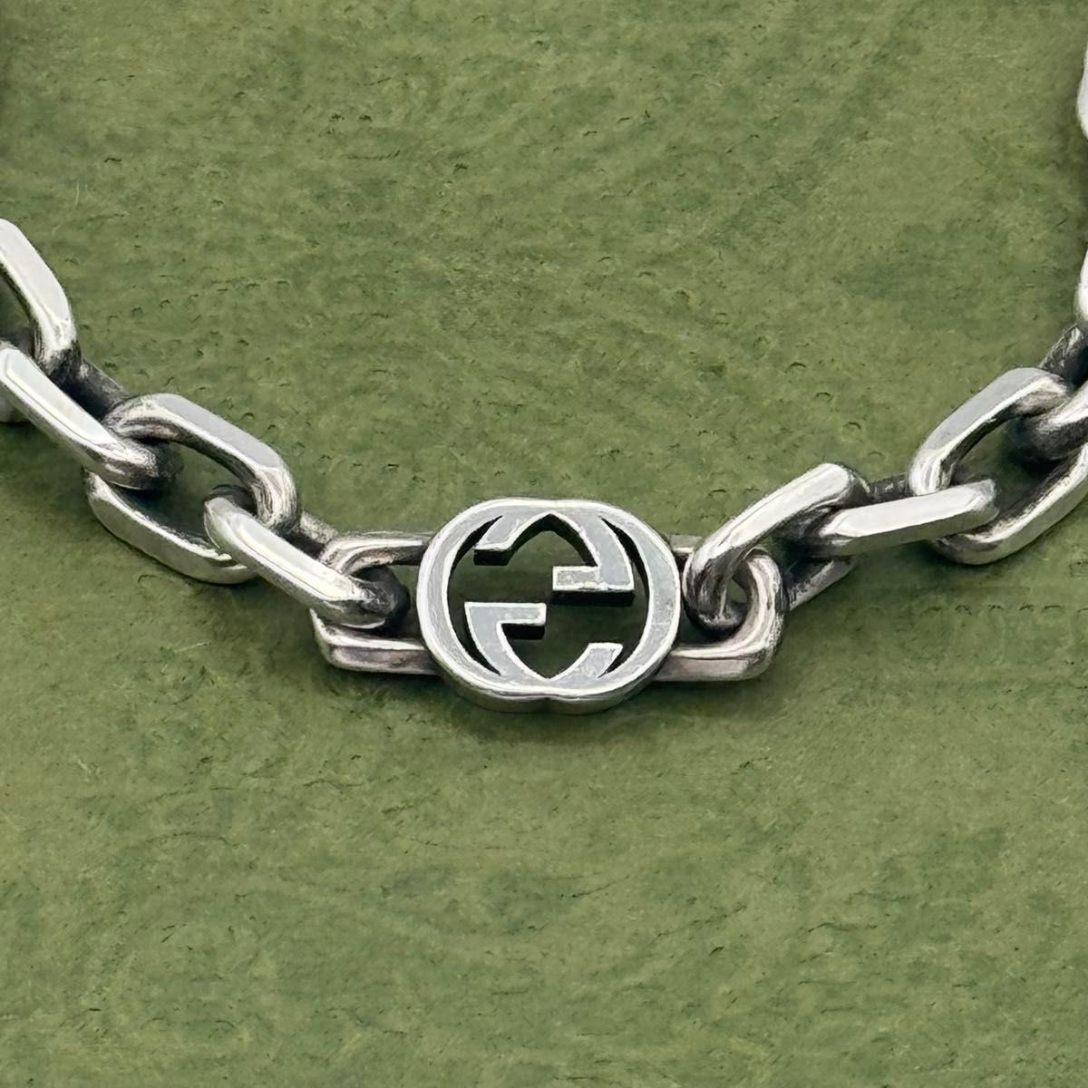 正規品　GUCCI　インターロッキング　ブレスレット　18号 GUCCI インターロッキングg 18サイズ ブレスレット 1-52-22 - メルカリ