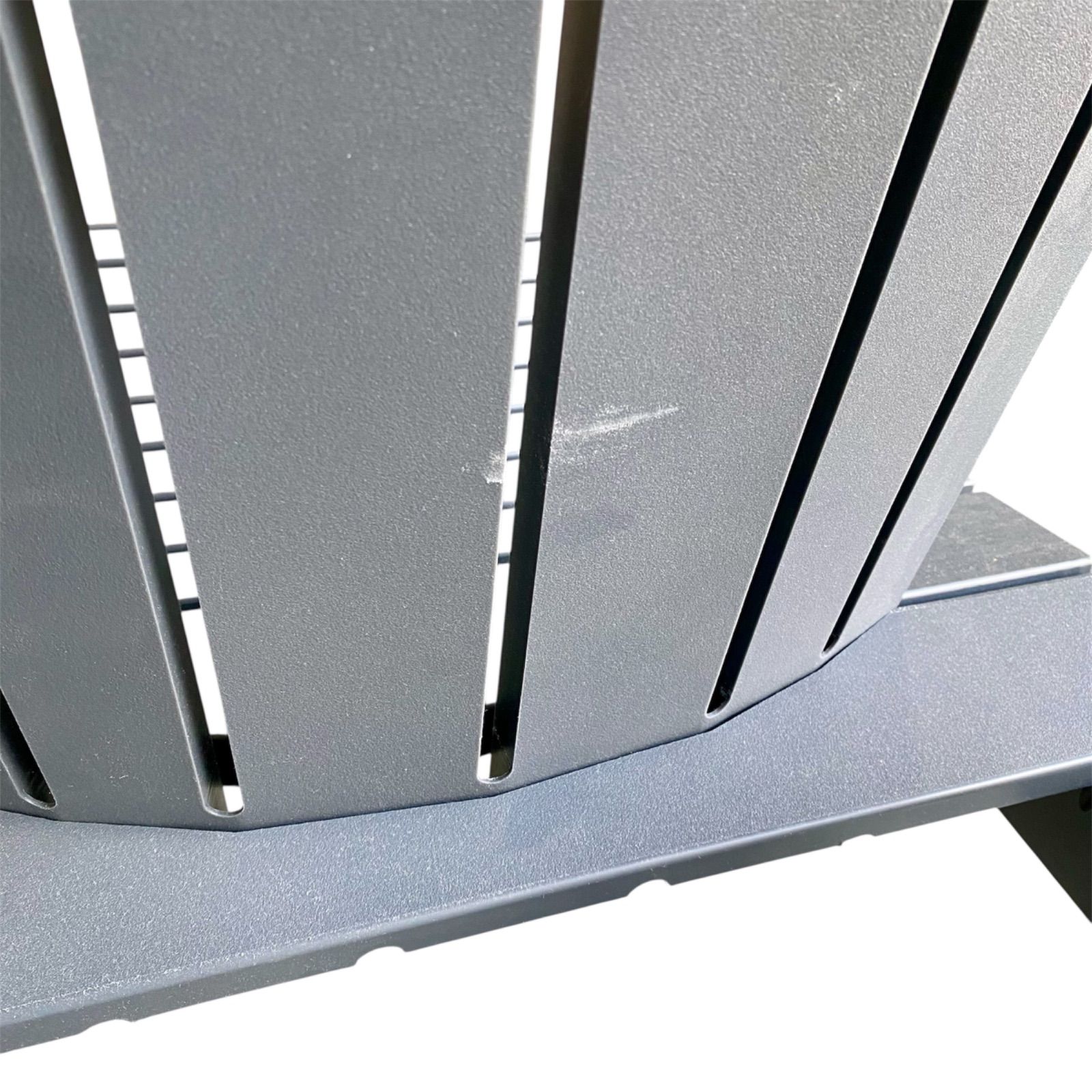 手渡し】レジャーライン クラシック アディロンダックチェア グレー