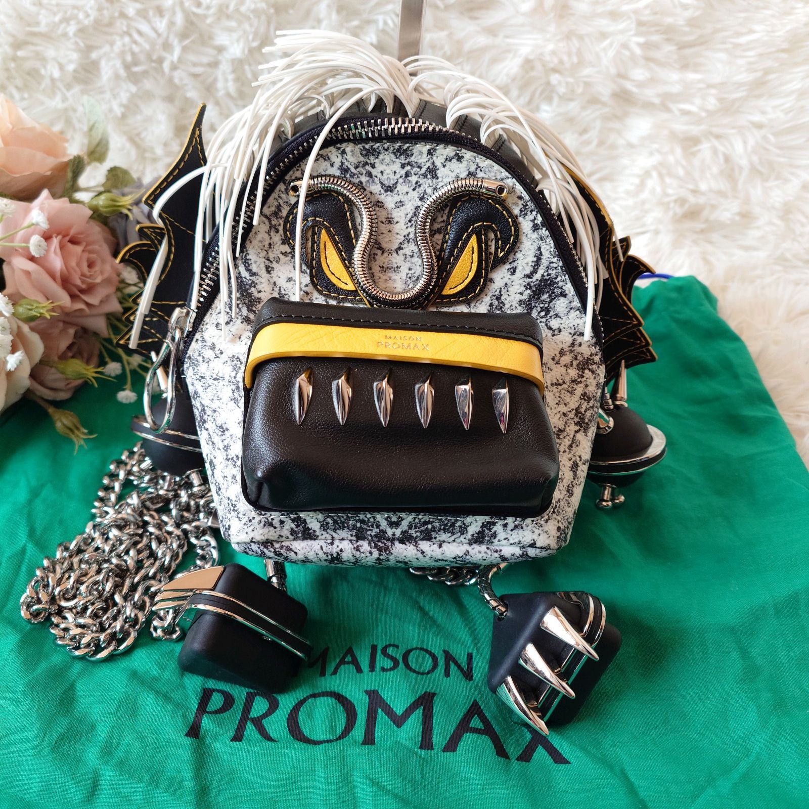 なっちゃん専用Maison promax 美品 メゾンプロマックス MAISON PROMAX THANATOS ミニショルダー