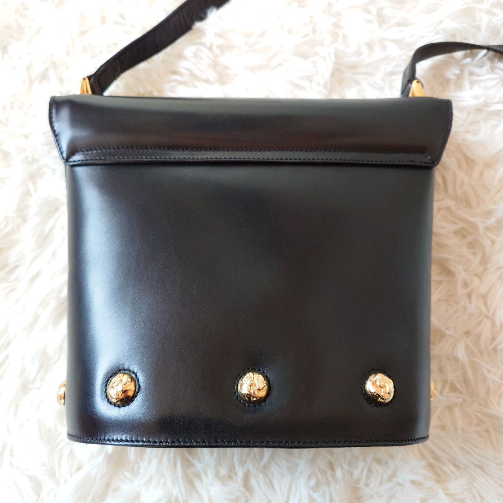 希少 サルヴァトーレ フェラガモ Salvatore Ferragamo レザー 本革