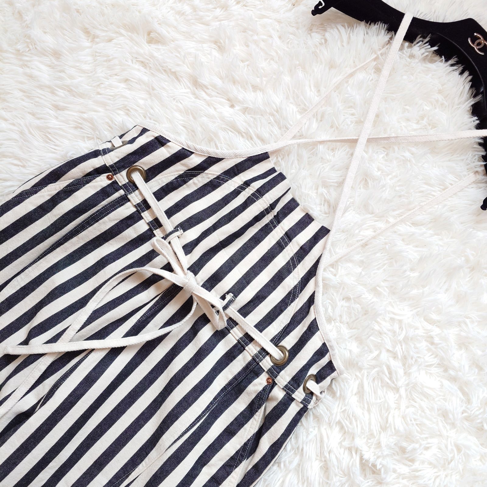 美品 キャピタル KAPITAL オールインワン オーバーオール サロペット