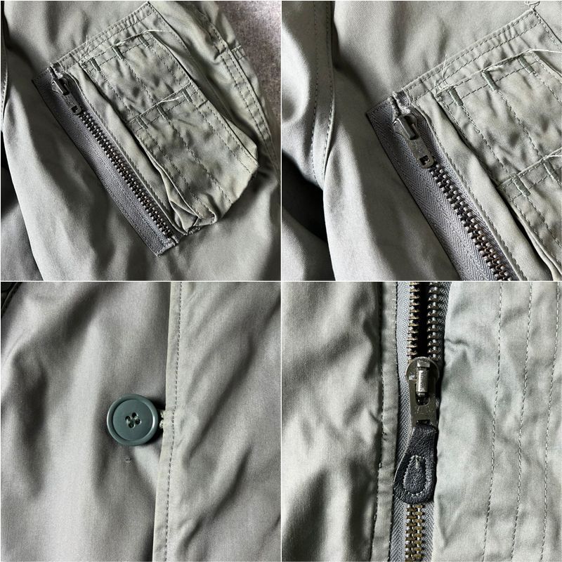 80s 86年製 USAF 米軍実物 N-3B フライト ジャケット M / 80年代