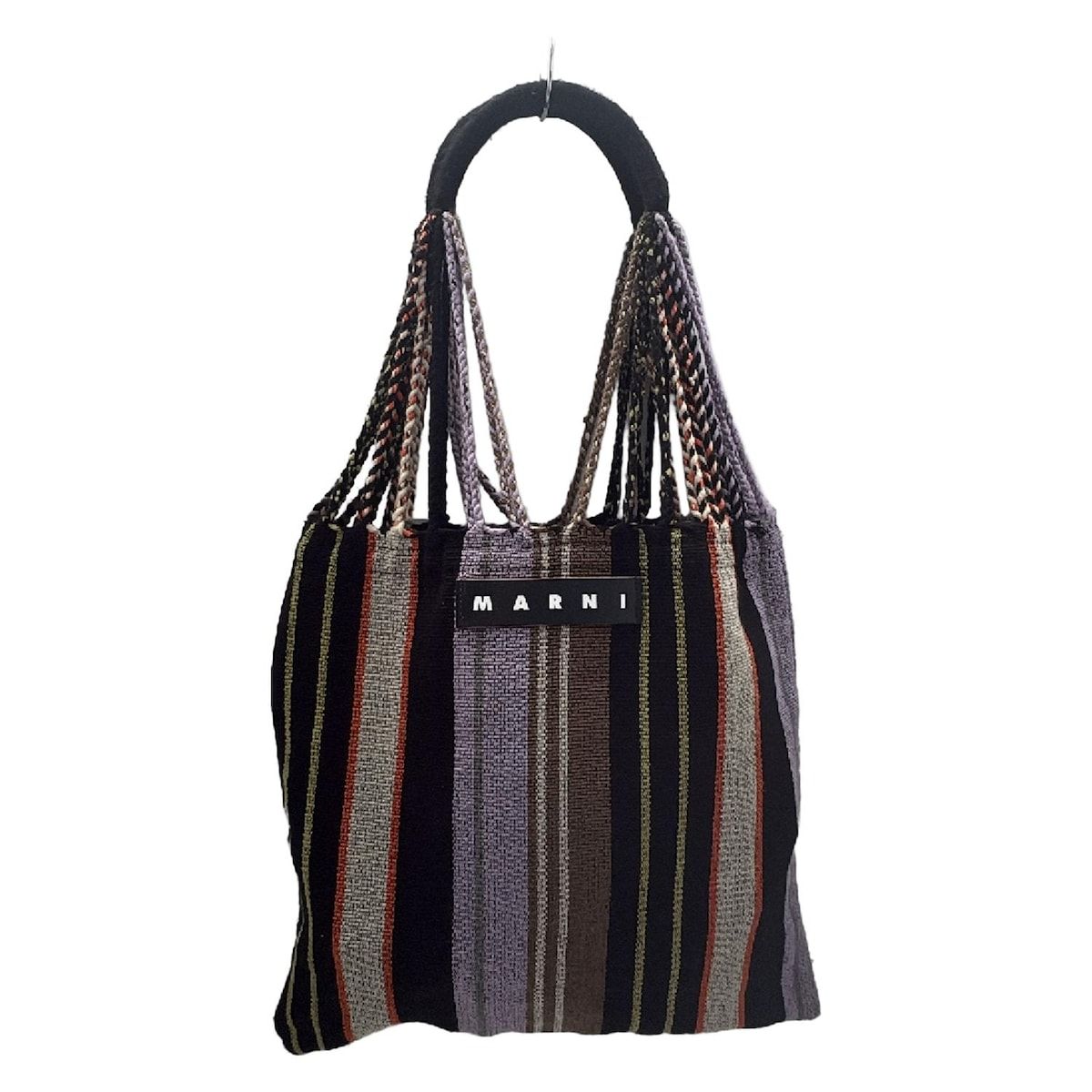 通信販売激安 MARNI ハンモックバッグ ストライプ 【公式通販】