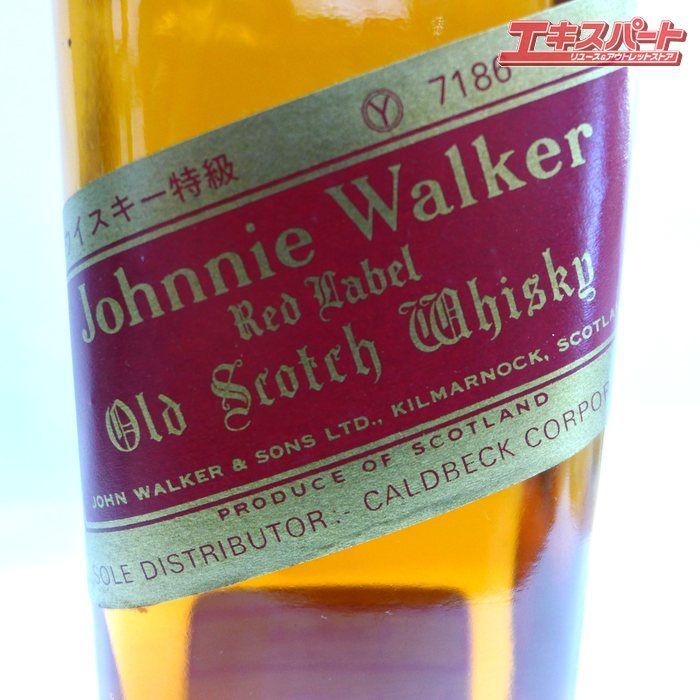 未開栓 ジョニーウォーカー 赤ラベル 1,136ml 金キャップ 未開栓 JOHNNIE WALKER ジョニーウォーカー レッドラベル 赤金キャップ