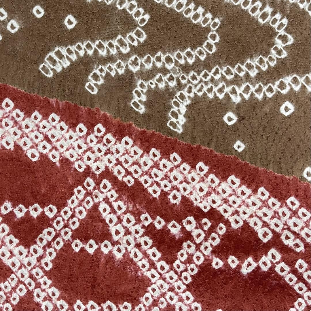 着物と帯 時流】H24926s◇正絹 訪問着◇刺繍 絞り 未使用品 紋なし