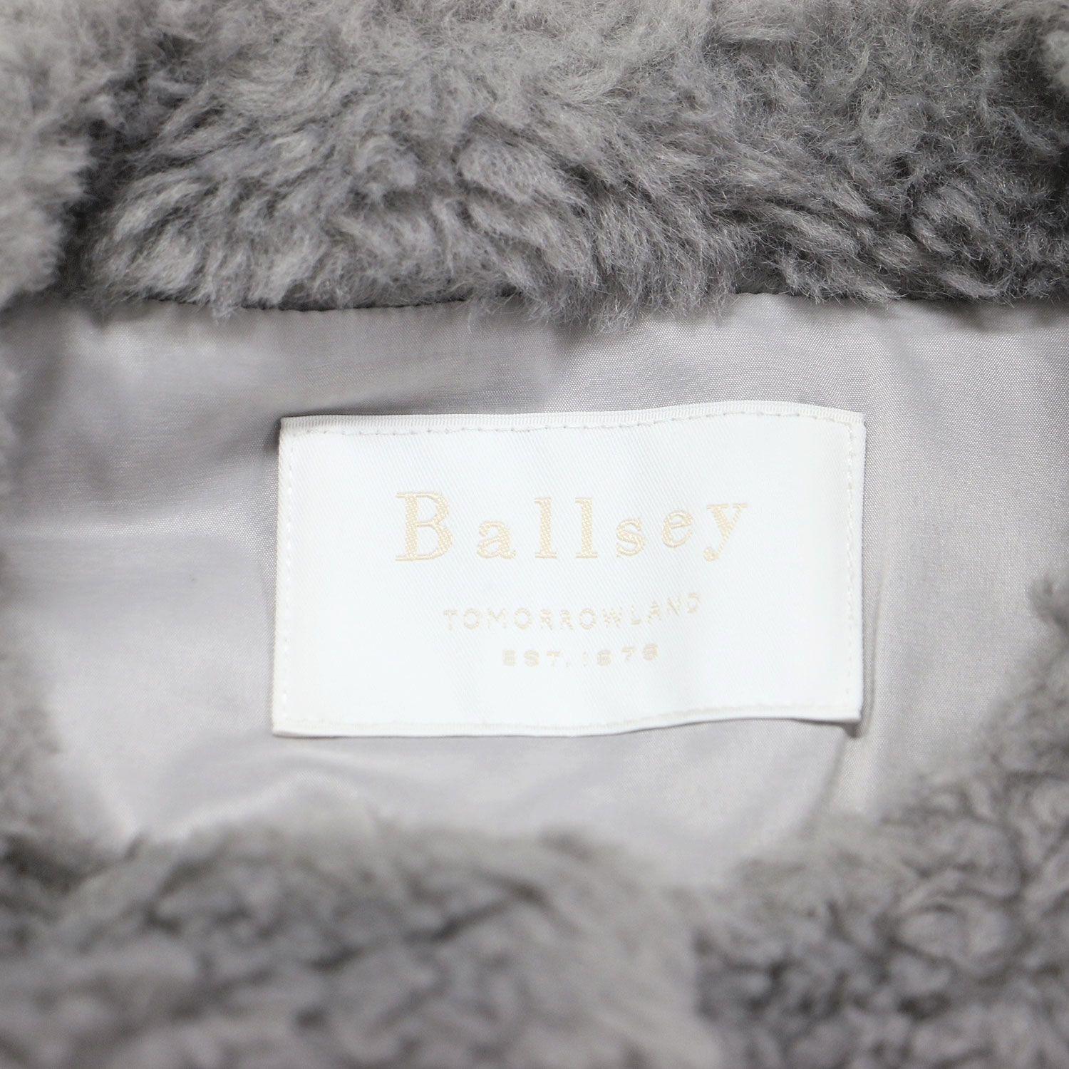 Ballsey ボールジー ベスト グレー サイズ:36(9号) | 24秋冬 ランダム 