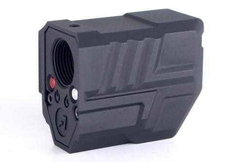 ACETECH Quadra コンペンセイター型 マズルフラッシュトレーサー BK
