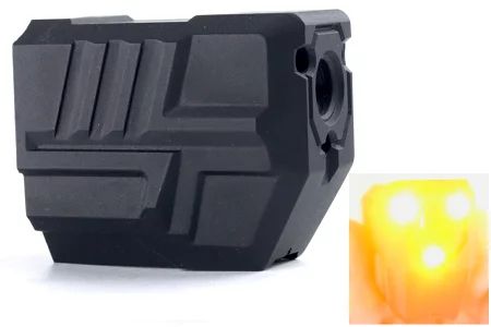 ACETECH Quadra コンペンセイター型 マズルフラッシュトレーサー BK