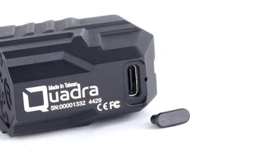 ACETECH Quadra コンペンセイター型 マズルフラッシュトレーサー BK