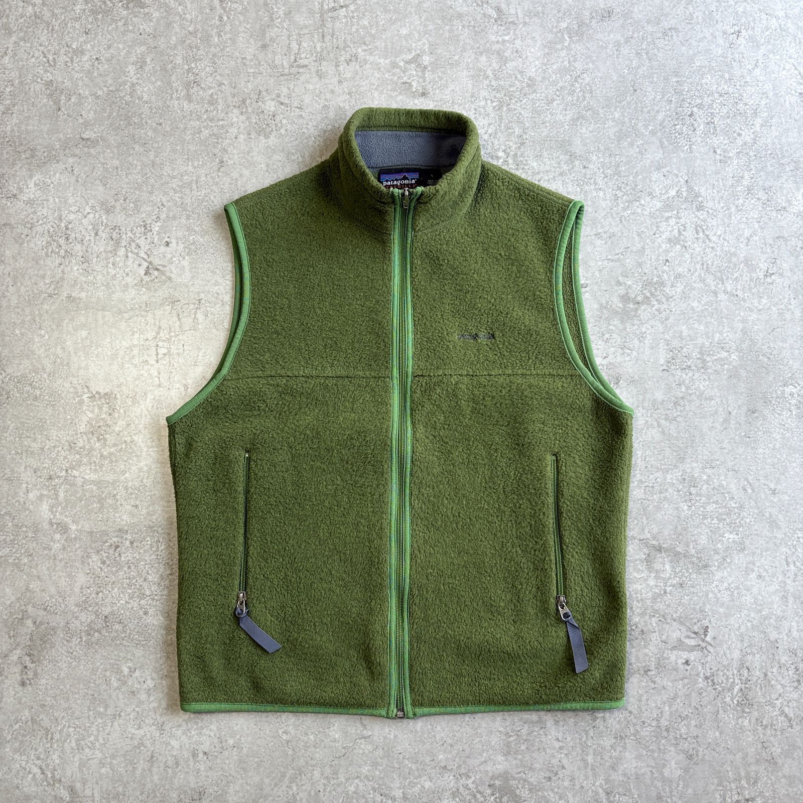 00s 2001年 CANADA製 patagonia Synchilla Fleece Vest 【 green