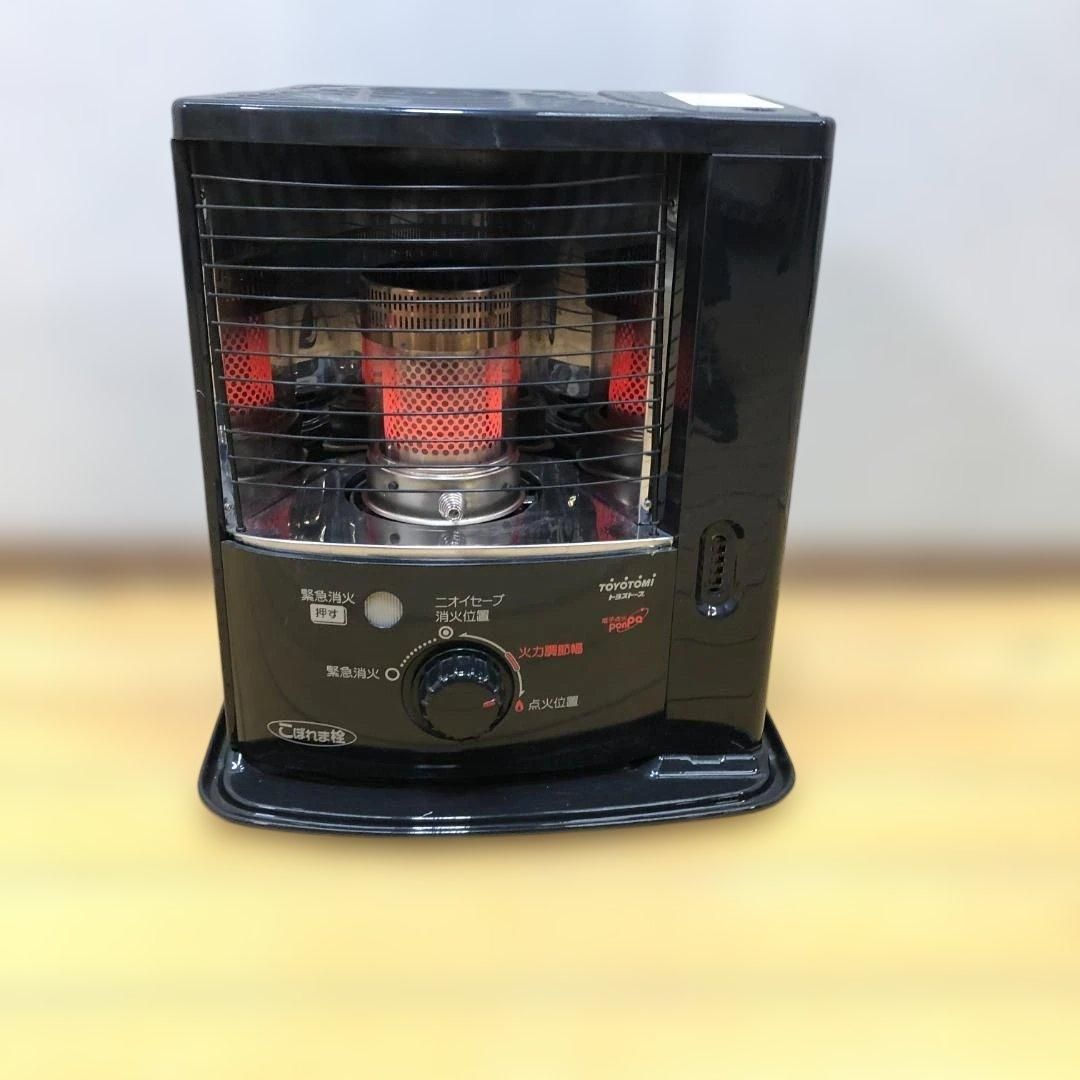 石油ストーブ　トヨトミ　RSX-230 ブラック トヨトミ RSX-230 石油ストーブ 2019年製 日本製 反射式 2.25kW 電池