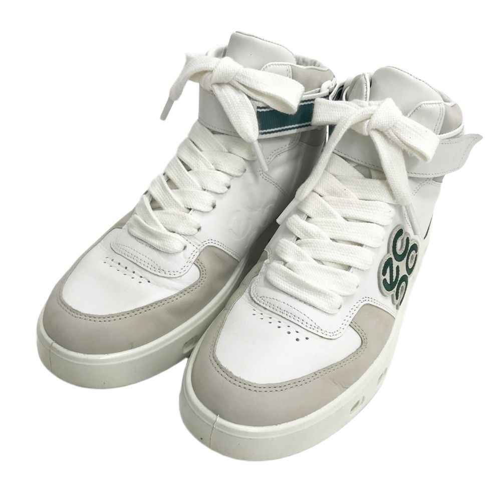 ecco エコー STREET 720 Mid V1 111714 ハイカット ゴルフシューズ  ホワイト系 EU40 [240101590202] ゴルフウェア メンズ ストスト ecco エコー STREET 720 Mid V1 111714 ハイカット ゴルフシューズ