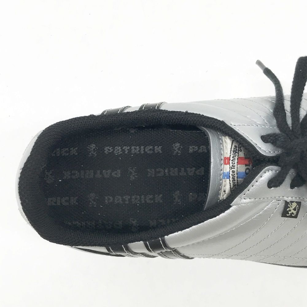 PATRICK パトリック G2204 スパイクレス ゴルフシューズ シルバー系 40