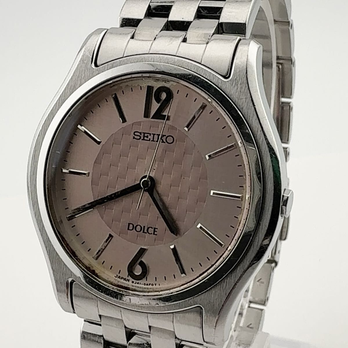 SEIKO 8J41-0AD0 セイコー DOLCE ドルチ クォーツ腕時計 稼働品 電池