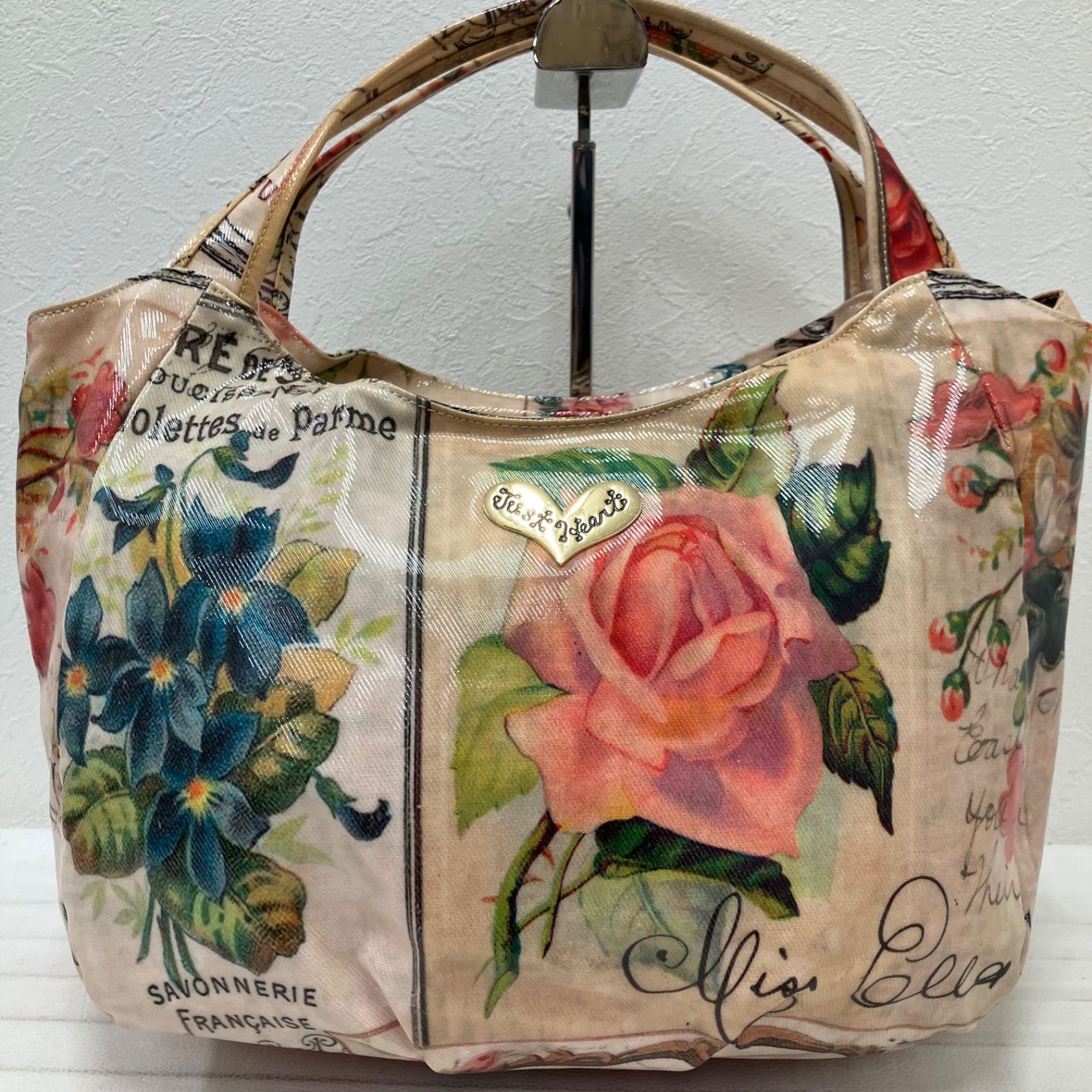 8659 Think Bee! シンクビー！ ハンドバッグ トートバッグ バラ 薔薇