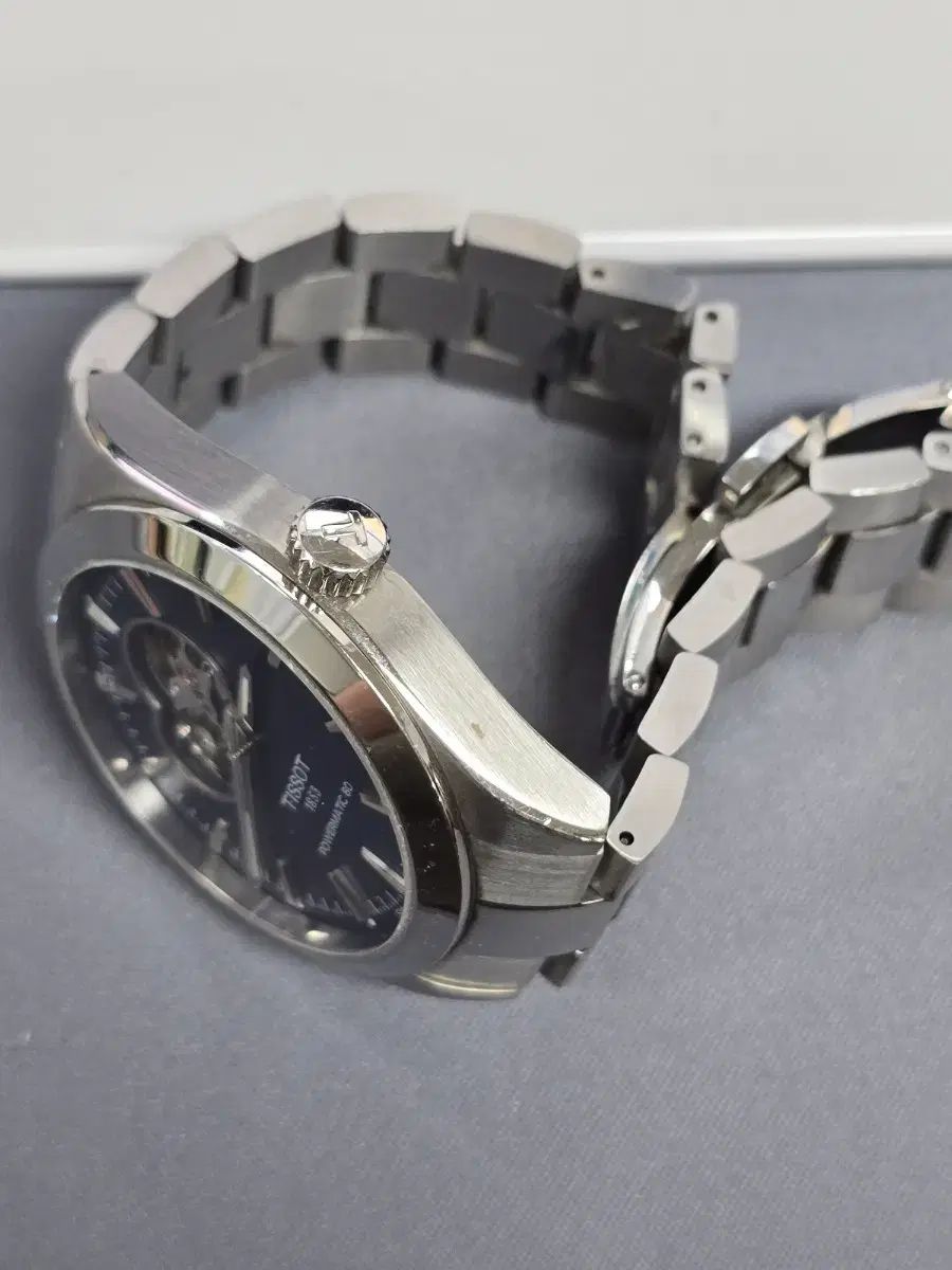  TISSOT ティソ ジェントルマン パワーマティック 80 デニム版 春コーデ 自動巻き時計 腕時計(アナログ)