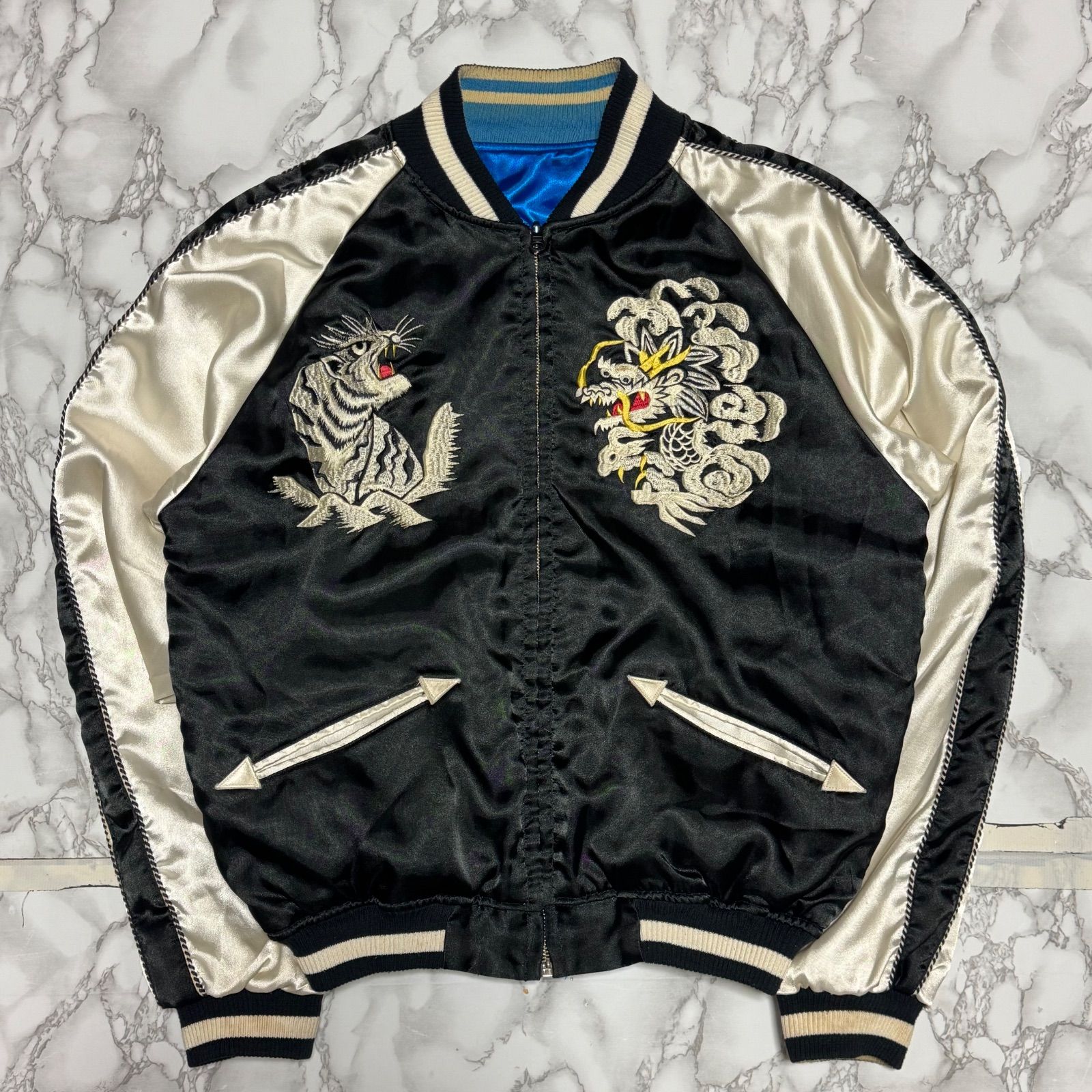 希少【リバーシブル スカジャン スーベニアジャケット/ジャケット