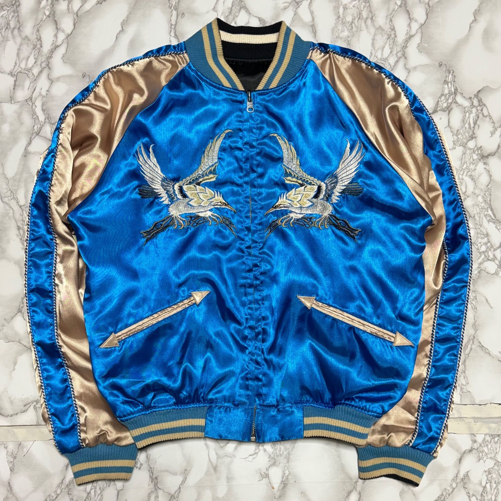 希少【リバーシブル スカジャン スーベニアジャケット/ジャケット