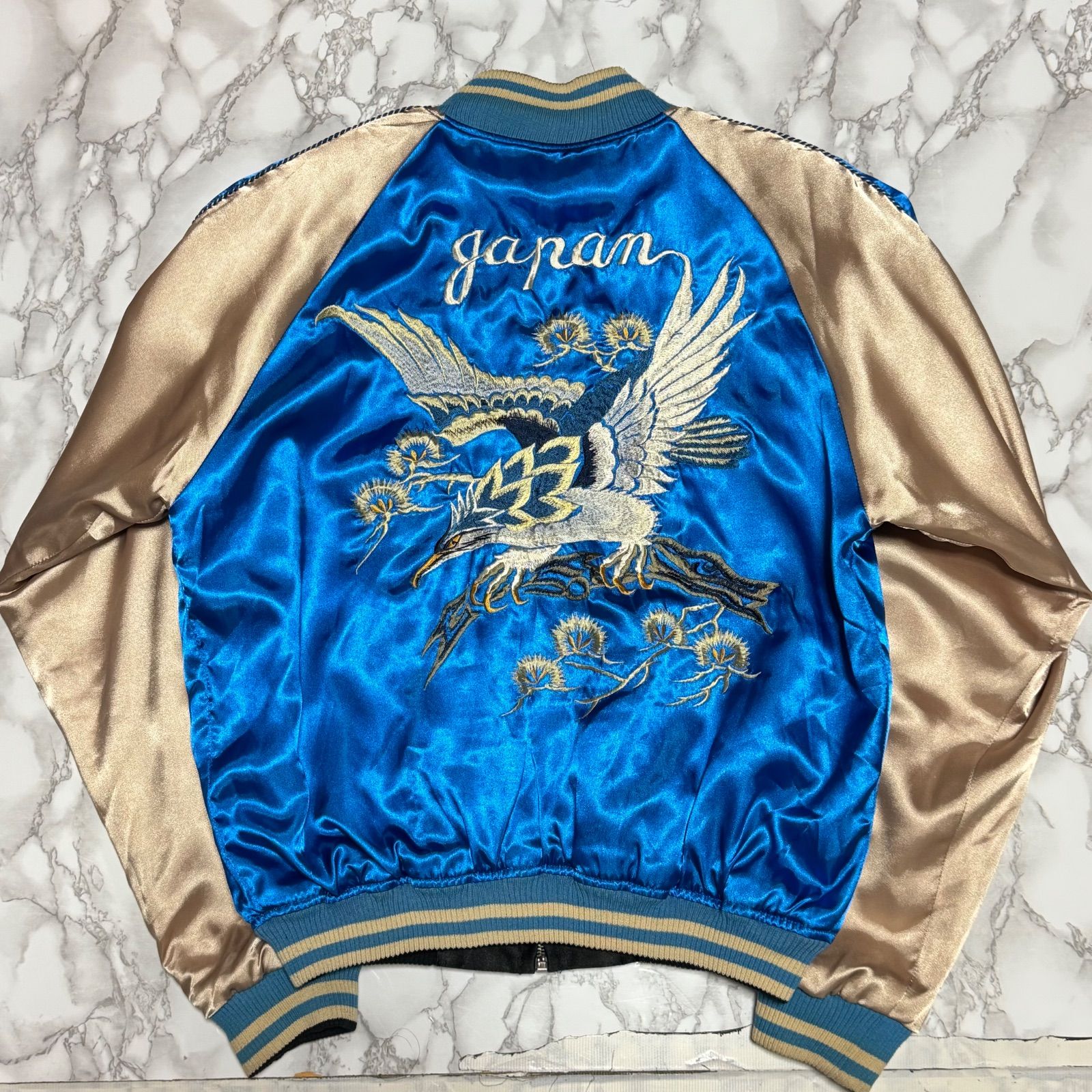 希少【リバーシブル スカジャン スーベニアジャケット/ジャケット