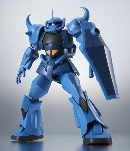 NATIONS ROBOT魂 機動戦士ガンダム MS-07 B グフ ver. A.N.I.M.E. 再販版 約125 mm PVC-ABS製 塗装済み可動フィギュア 彡 4 c 91560