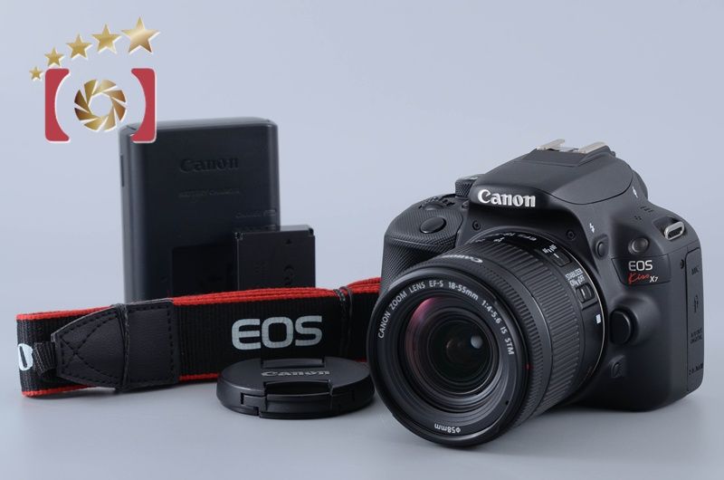 中古】Canon キヤノン EOS Kiss X7i EF-S 18-55 IS STM レンズキット 