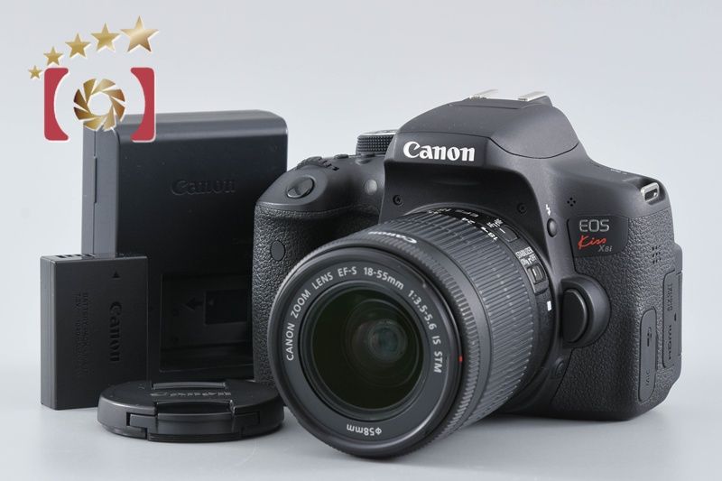 中古】Canon キヤノン EOS Kiss X8i EF-S 18-55 IS STM レンズキット