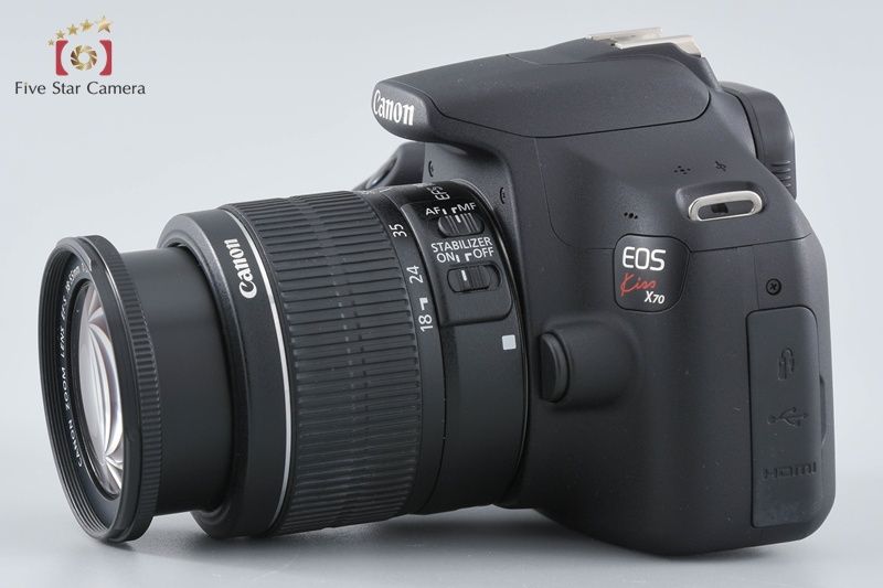 中古】Canon キヤノン EOS Kiss X70 EF-S 18-55 IS II レンズキット