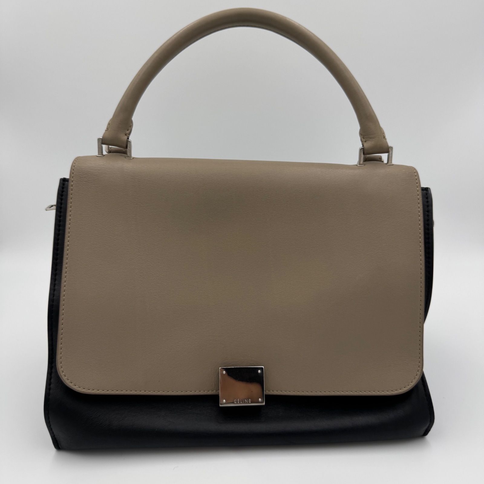 CELINE セリーヌ トラペーズ ミディアム 2way トートバッグ