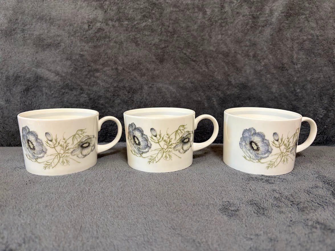 WEDGWOOD グレンミスト コーヒーカップ セット 黒壺