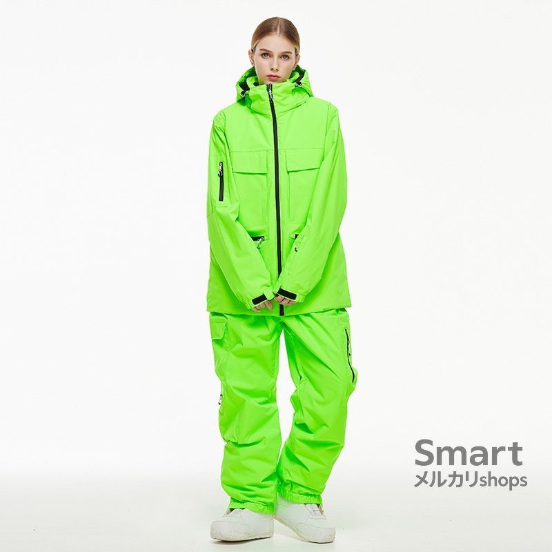 スキーウェア セット 男女兼用 防風 防水 保温 単板 スノーボード 冬