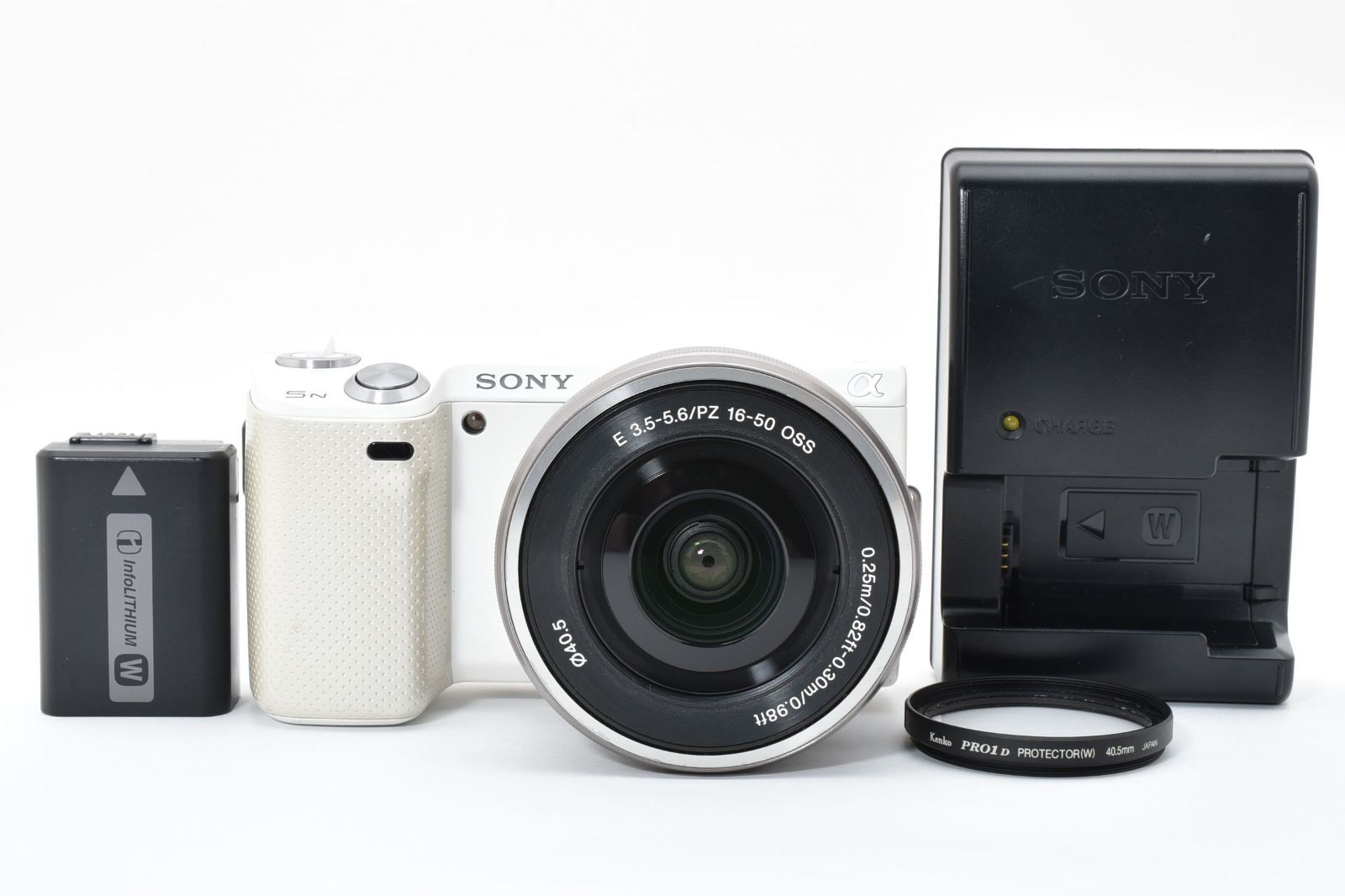 並品] SONY NEX-5N PZ 16-50mm F/3.5-5.6 OSS ソニー ミラーレス一眼