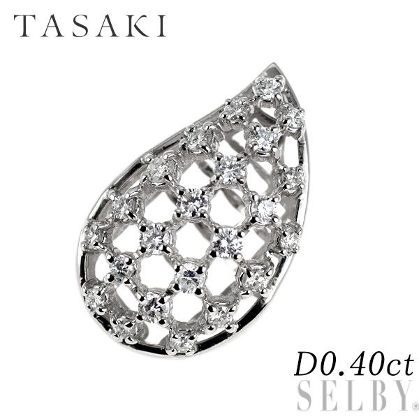 田崎真珠 Pt900 ダイヤモンド ペンダントトップ 0.40ct - メルカリ
