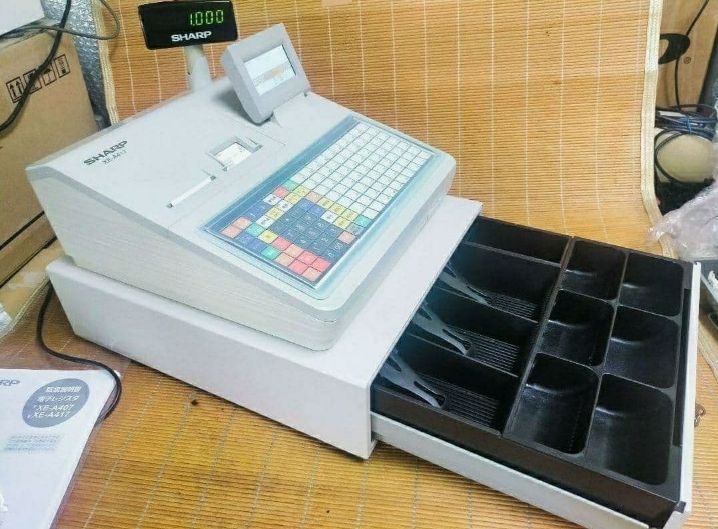 シャープレジスター XE-A417 PC連携売上管理 最上位機種 400333 - メルカリ