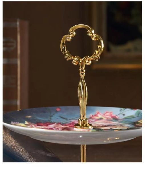  新しい♥ ケーキ スタンド プレート 3段セット アフタヌーンティー フルーツ トレー 皿 皿 食器