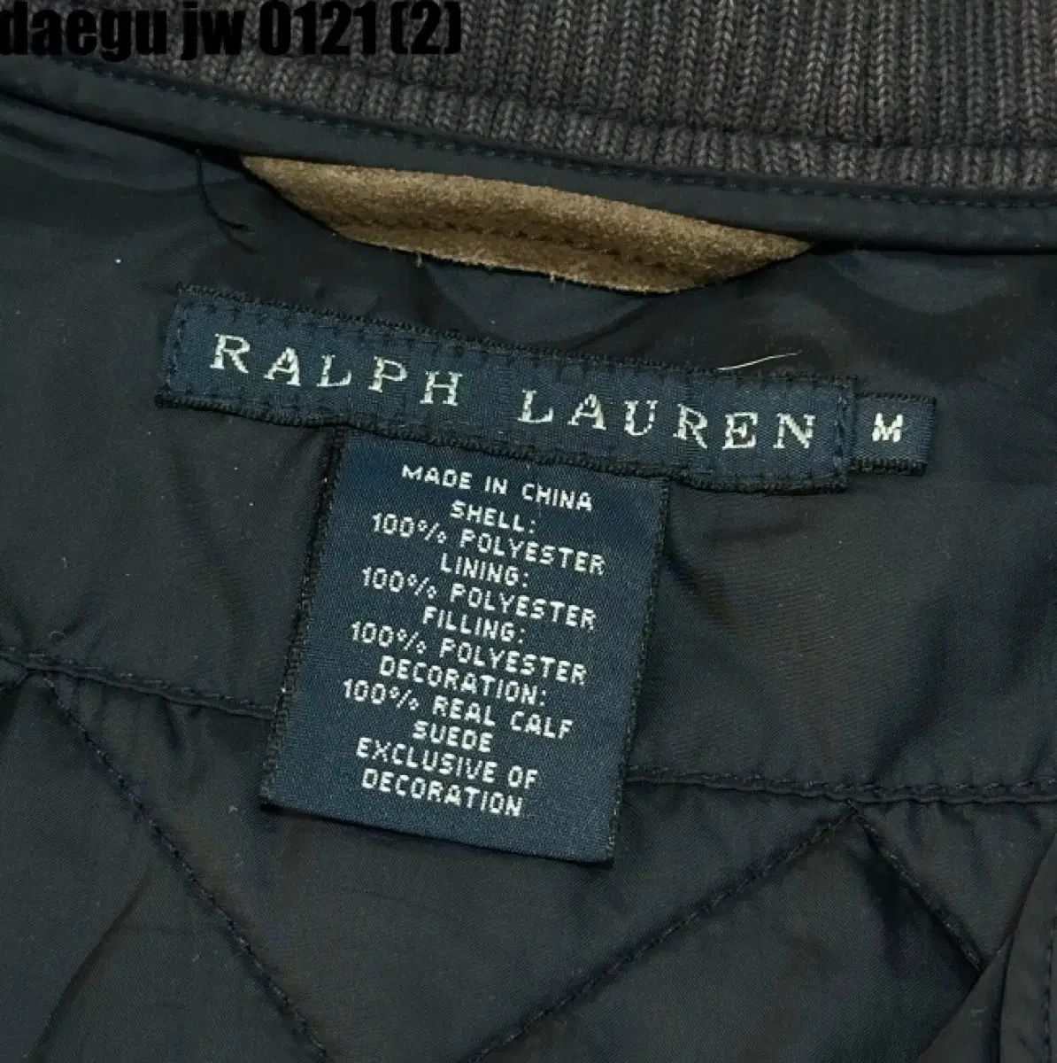 ポロラルフローレン 配送 キルティング ジップアップ ベスト M