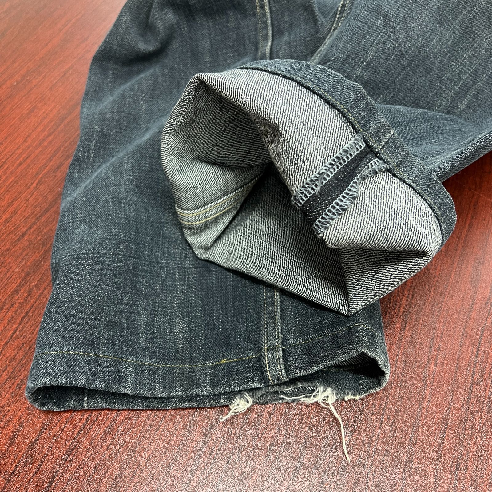 ANNE VALERIE HASH (アンヴァレリーアッシュ) ダブル ウエスト デニム