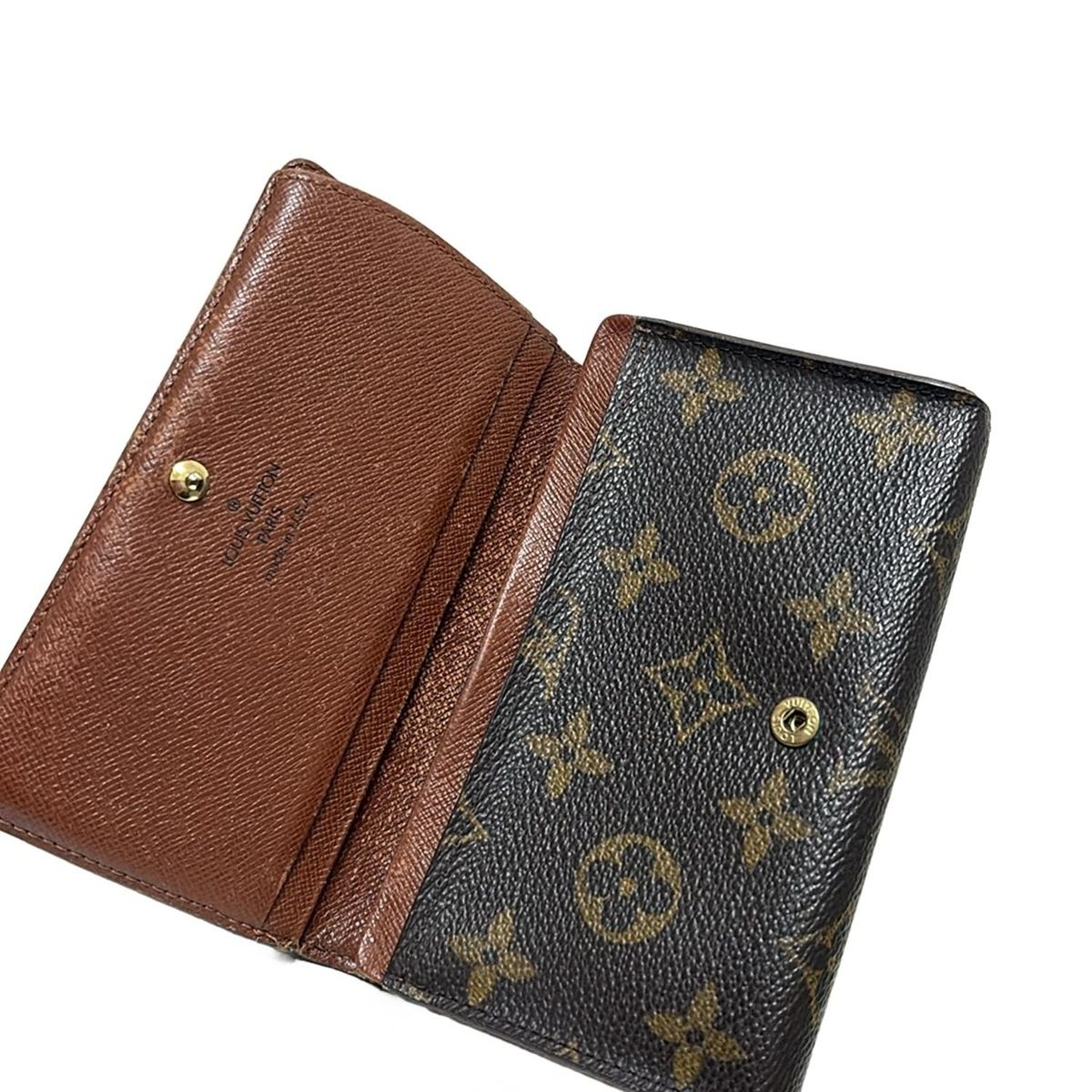 LOUIS VUITTON(ルイヴィトン) 2つ折り財布 モノグラム ポルトモネ