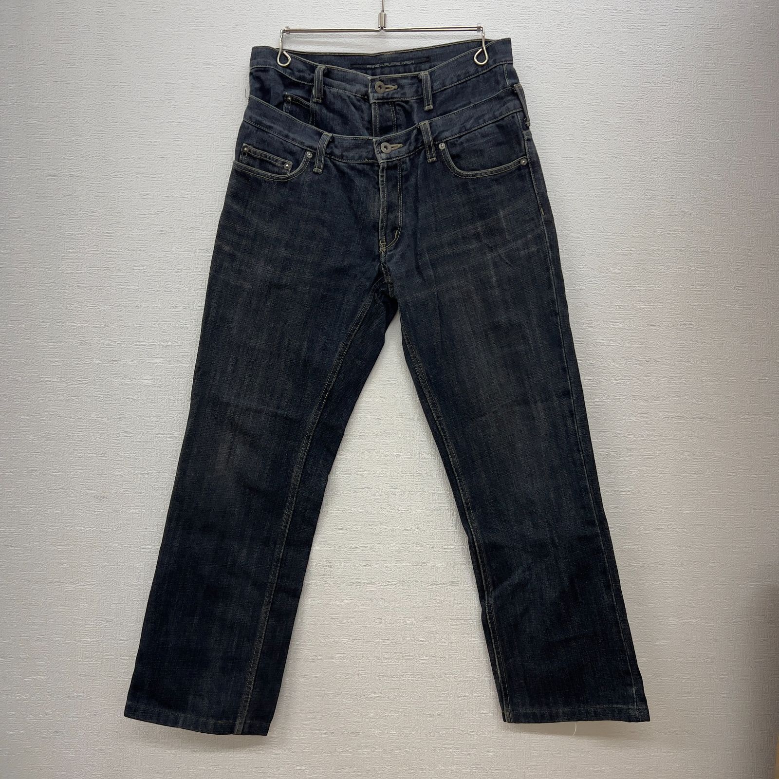 ANNE VALERIE HASH (アンヴァレリーアッシュ) ダブル ウエスト デニム