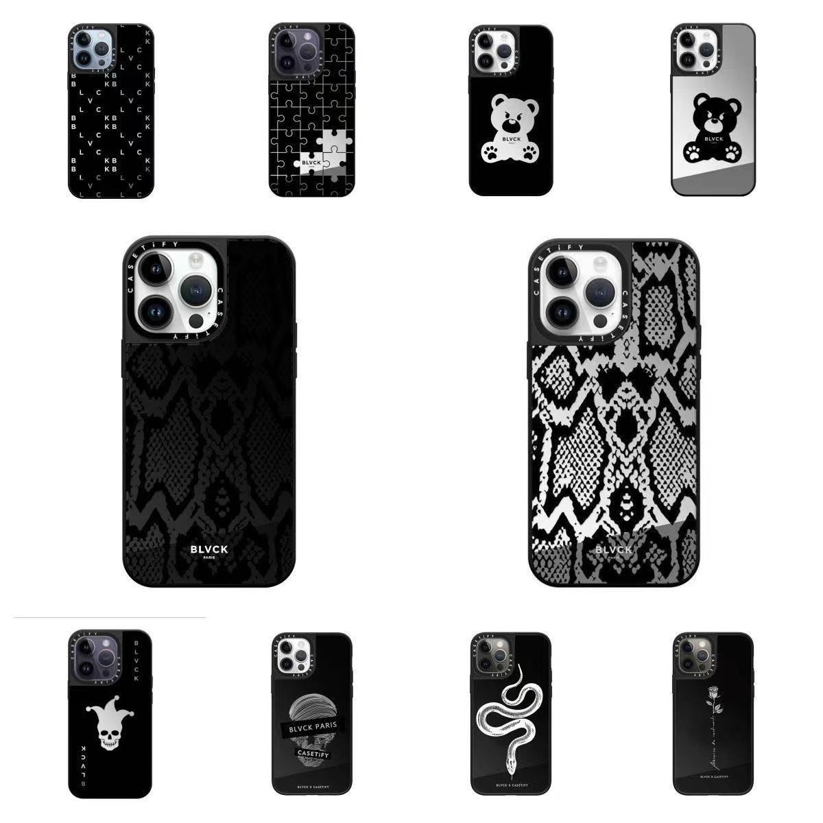 ダークエレガントシリーズ blvck iPhoneケース ケースティファイ