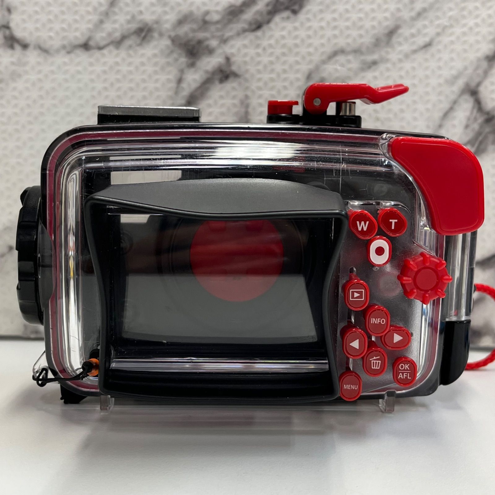 中古 OLYMPUS オリンパス PT−053 防水プロテクター 水中カメラケース