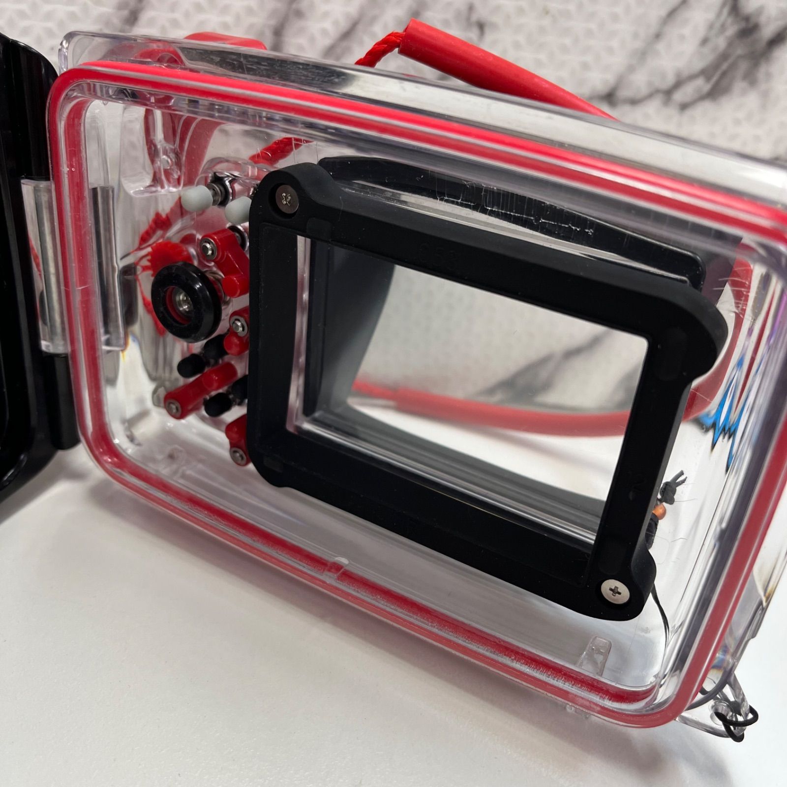 中古 OLYMPUS オリンパス PT−053 防水プロテクター 水中カメラケース