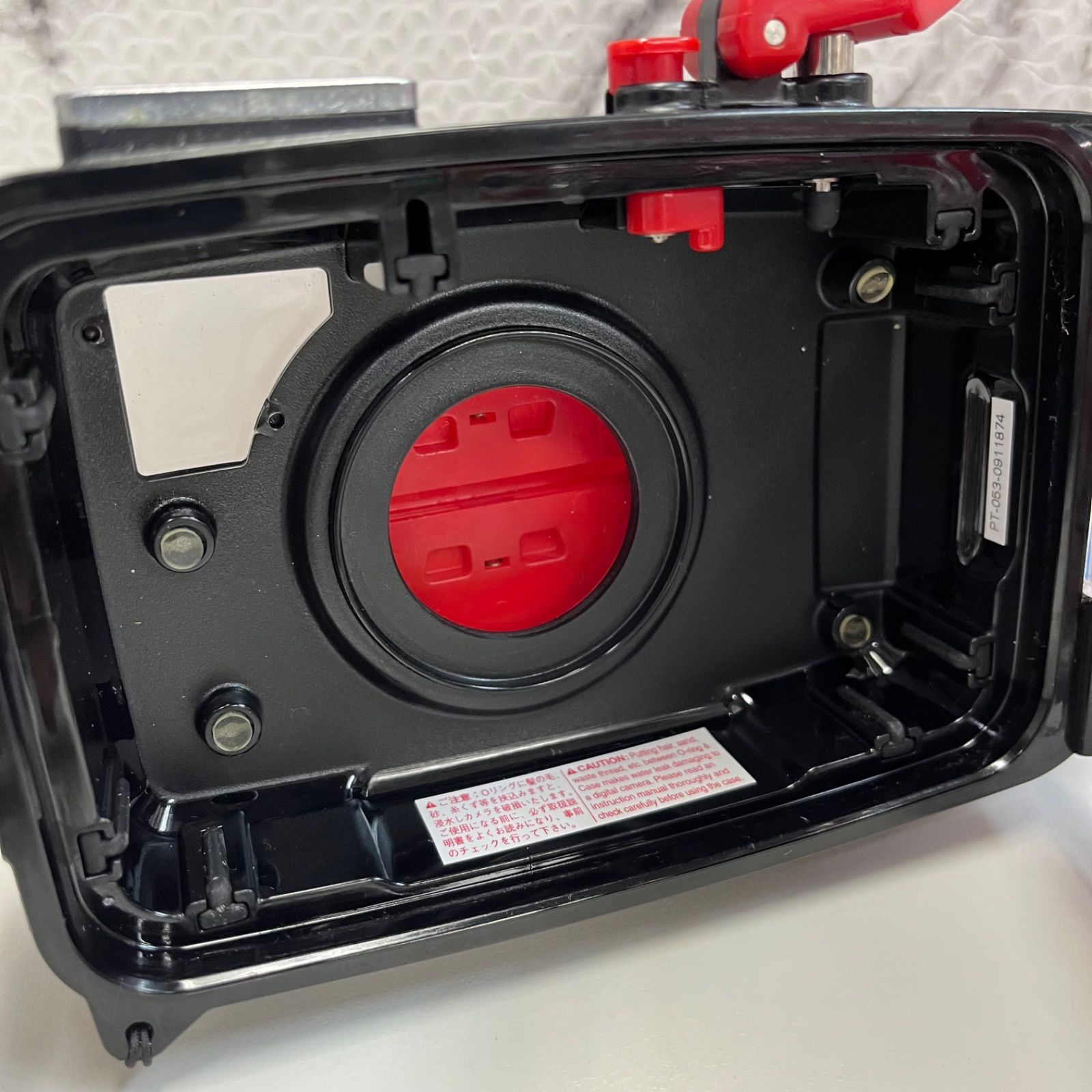 中古 OLYMPUS オリンパス PT−053 防水プロテクター 水中カメラケース